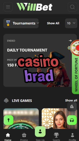Casino Brad - Celebrity-Themed Casino-ydblkf.net